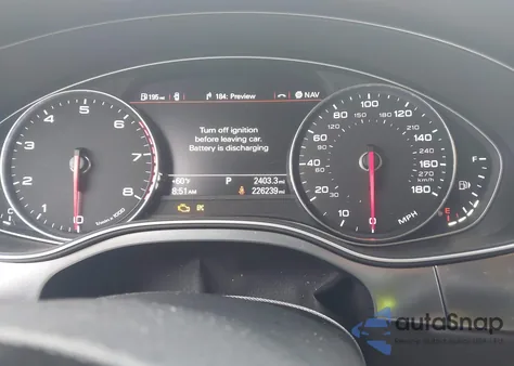 2014 Audi A6 2.0T Premium z USA, uszkodzony, nr VIN WAUGFAFC8EN014014